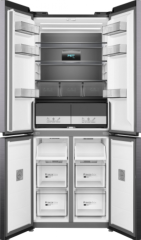 Холодильник Weissgauff WCD 480 Total  Silk Inox