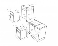Электрический духовой шкаф MAUNFELD MEOFE.676RILB2.TMS