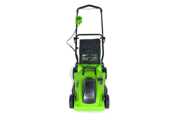 Газонокосилка аккумуляторная GREENWORKS GD40LM16X