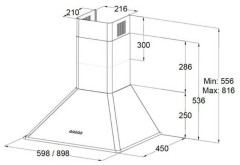 Кухонная вытяжка Zigmund Shtain K 148 6 B