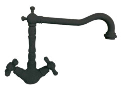 Смеситель для кухни Italmix NOVECENTO 0910 BLACK METALIC черный металлик 012