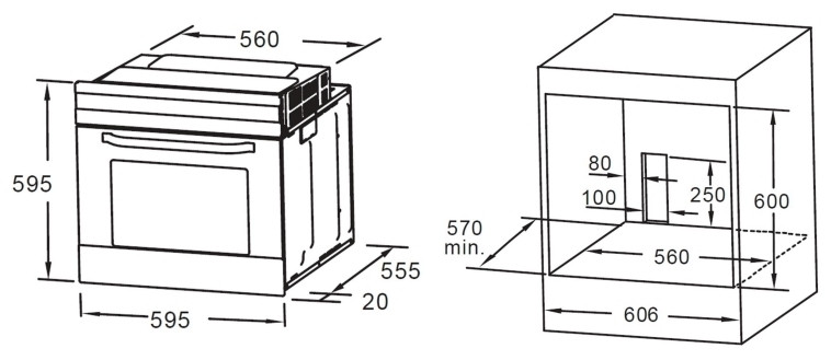 Электрический духовой шкаф MAUNFELD MEOM729PW