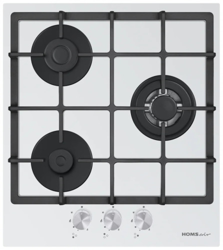 Газовая варочная панель HOMSair HGG433TGCWH