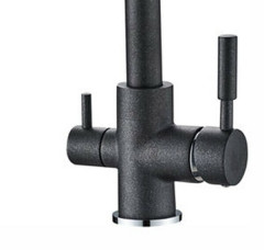 Смеситель для кухни Schein 8689 черный матовый