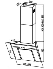 Кухонная вытяжка Zigmund &amp; Shtain K 218.91 B