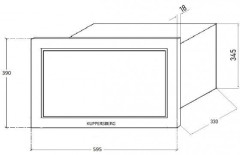Встраиваемая микроволновая печь Kuppersberg HMW 650 B