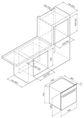 Встраиваемая микроволновая печь GRAUDE MWG 45.0 E