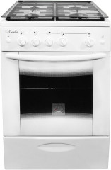 Газовая плита Лысьва ГП 4к20 МС-2у белый стеклянная крышка