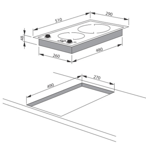 Электрическая варочная панель Hansa BHC 63501