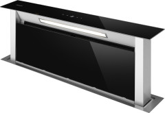 Встраиваемая вытяжка Weissgauff Down Draft 900 Touch Inverter black
