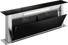 Встраиваемая вытяжка Weissgauff Down Draft 900 Touch Inverter black