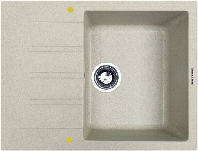 Кухонная мойка Zigmund & Shtain Rechteck 645 речной песок