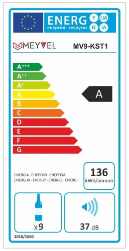 Винный шкаф Meyvel MV9 KST1