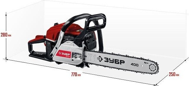 Бензопила Зубр ПБЦ-М49-45
