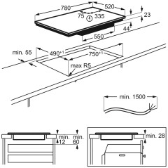 Индукционная варочная панель Electrolux EIV 835
