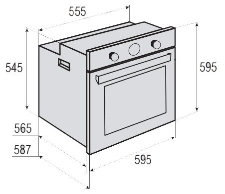 Электрический духовой шкаф Zigmund&Shtain EN 113.722 A