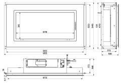 Встраиваемая вытяжка Faber Heaven Glass 2.0 WH A90