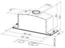 Встраиваемая вытяжка Faber Inca LUX EG8 X A70
