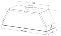 Встраиваемая вытяжка Jacky&#039;s JV BI684