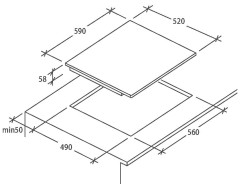 Индукционная варочная панель Candy CI642MCBB
