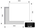 Газовая варочная панель Lex GVS 644-1 IX