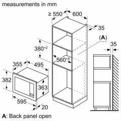 Встраиваемая микроволновая печь Bosch BEL653MP3