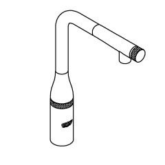 Смеситель для мойки Grohe Essence SmartControl 31615DL0