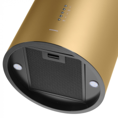 Островная вытяжка Maunfeld Lee Isla 39 gold