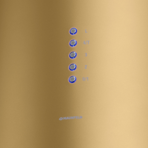 Островная вытяжка Maunfeld Lee Isla 39 gold