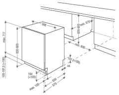 Посудомоечная машина Beko DIN 1531