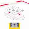 Газовая варочная панель Simfer H90W51B572