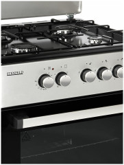 Комбинированная плита Stenfeld T641GEF-02 серый