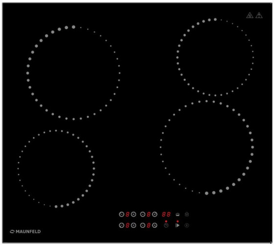 Электрическая варочная панель Maunfeld CVCE594PBK