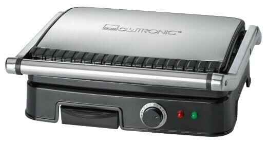 Электрогриль Clatronic KG 3487 черный/стальной