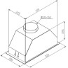 Встраиваемая вытяжка Zugel ZHI523X