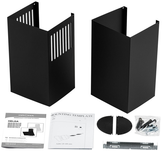 Кухонная вытяжка Krona Helga 600 black PB