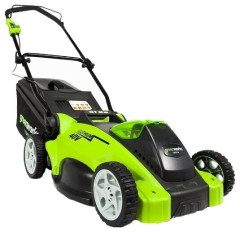 Газонокосилка электрическая greenworks 2500007 G-MAX 40V 40 cm 3-in-1