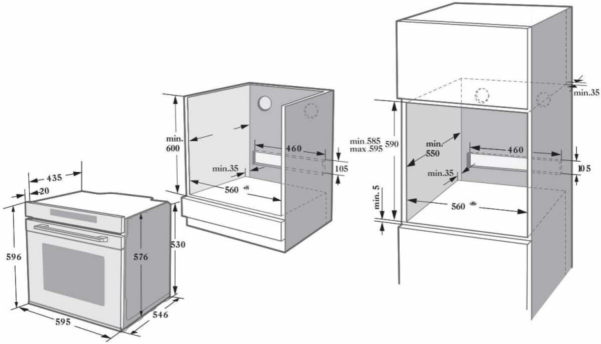 Электрический духовой шкаф Kuppersberg HK 616 Black