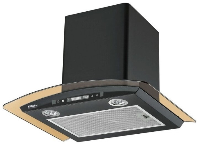 Кухонная вытяжка Backer QD60E MC Black 12K