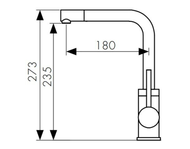 Смеситель для кухни Kaiser Teka 13144