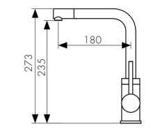 Смеситель для кухни Kaiser Teka 13144