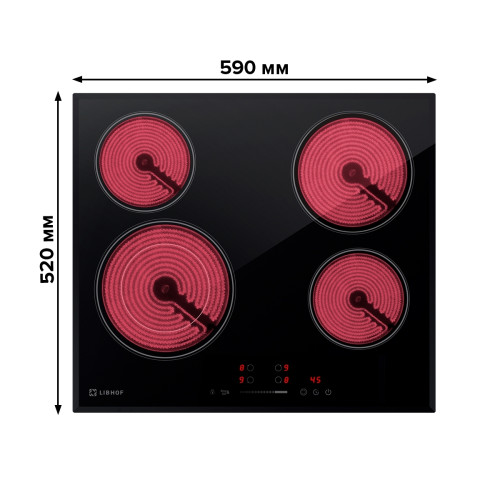 Инфракрасная варочная панель Libhof PH-64604C
