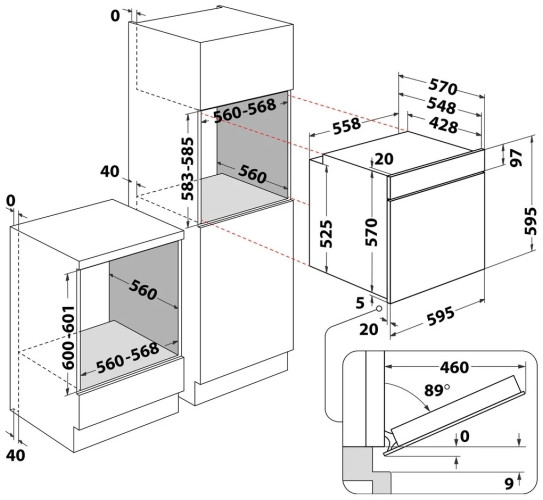 Электрический духовой шкаф Hotpoint-Ariston FA5S 841 J IX HA