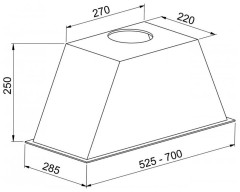 Островная вытяжка Schaub Lorenz SLD EB7704