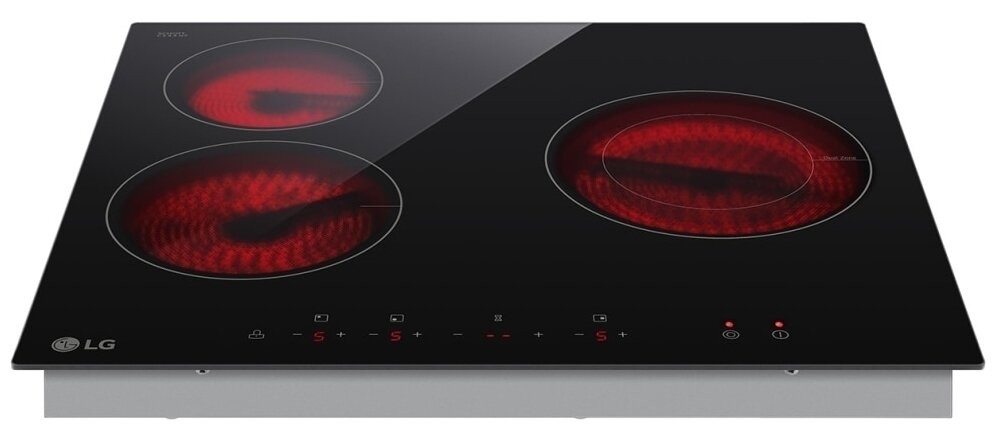 Электрическая варочная панель LG CBEZ 2413 B