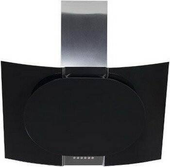 Кухонная вытяжка ELIKOR Графит 80 нержавейка черное стекло