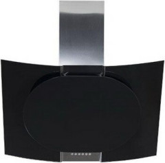 Кухонная вытяжка ELIKOR Графит 80 нержавейка черное стекло