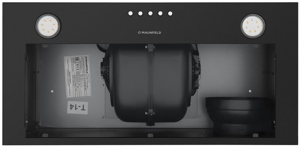 Встраиваемая вытяжка MAUNFELD Crosby Power 50 черный