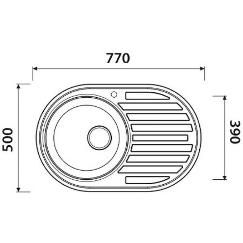 Кухонная мойка Kaiser KSS-7750L