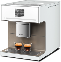 Кофемашина Miele CM 7550 CoffeePassion Brilliant White, бриллиантовый белый
